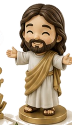 Boneco decorativo de Jesus